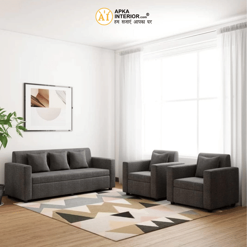 Budget-Friendly Living Room Sofa Set – 5 Seater