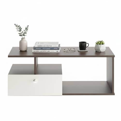 Marin wooden Rectangular coffee Table