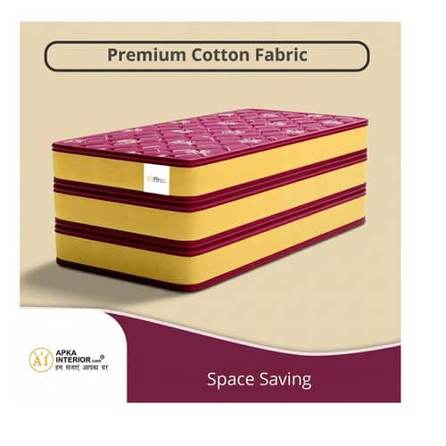 Single Size PU Foam 72 x 36 x 5 Inch Mattress