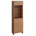 Shivika Engineered Wood Pooja Mandir for Home (Exotic Teak) - right_view