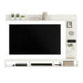 Eplus Engineered Wood Wall Mount TV Unit (Ideal for 50-55 Inch) (D.I.Y) (White) - right_view