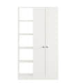 Elora Wardrobe for Kids Clothes/Toys/Books (White) - right_view