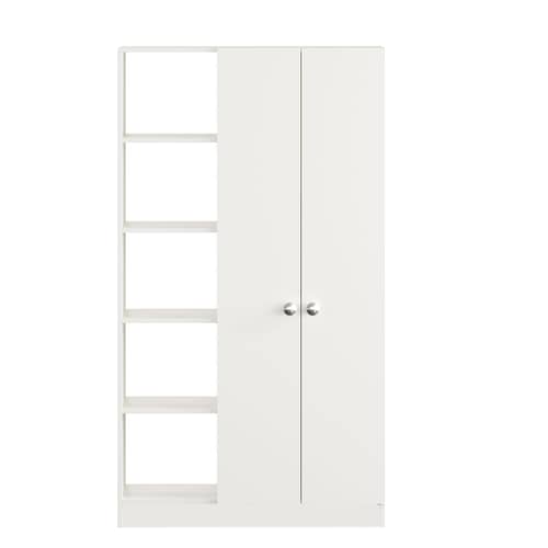 Elora Wardrobe for Kids Clothes/Toys/Books (White)