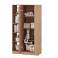 Elora Wardrobe for Kids, Baby Almirah for Clothes, Baby Storage Organizer, Cupboard for Clothes, Kids Wardrobe for Clothes/Toys/Books (Exotic Teak) - top_view