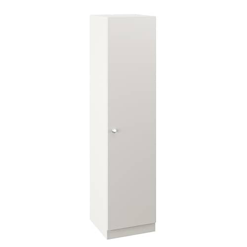 Fanciable Engineered Wood 1 Door Wardrobe Almirah for Clothes | White
