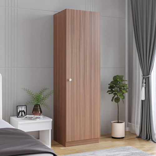 Fanciable Engineering Wood Wardrobe Almirah for Clothes with 1 Door (Exotic Teak)