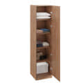 Fanciable Engineering Wood Wardrobe Almirah for Clothes with 1 Door (Exotic Teak) - top_view