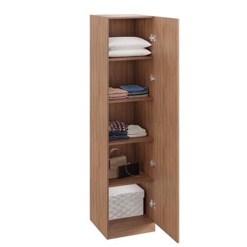 Fanciable Engineering Wood Wardrobe Almirah for Clothes with 1 Door (Exotic Teak)
