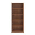 Fanciable Engineering Wood 2 Door Wardrobe Almirah for Clothes (Exotic Teak) - right_view