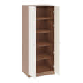 Fanciable Engineering Wood 2 Door Wardrobe Almirah for Clothes (Exotic Teak & White) - right_view