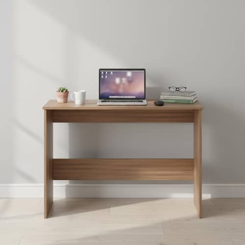 Boris Engineered Wood Study Table (103x40x73cm ) Large (Exotic Teak)