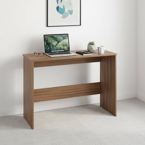 Boris Engineered Wood Study Table (103x40x73cm ) Large (Exotic Teak)