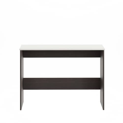 Boris Engineered Wood Study Table (Wenge & White)