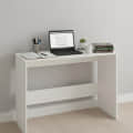 Boris Modern Engineered Wood Study Table (White) - photo