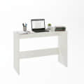 Boris Modern Engineered Wood Study Table (White) - top_view