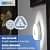 Premium Battery Operated Wireless Portable Motion Sensor LED Light - left_view