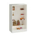 Ketki Wall Mounted Engineered Wood Pooja Mandir for Home In Frosty White Finish - right_view