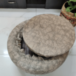 Round Ottoman seating - top_view