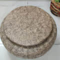 Round Ottoman seating - left_view