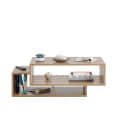 Pearson Modern Engineered Wood Center Table for Sofa Set Matte Finish, Exotic Teak - right_view