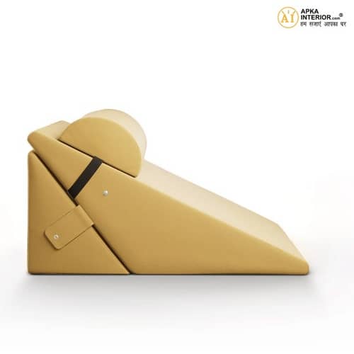 Adjustable Wedge Pillow for Sleeping Foldable Memory Foam Bed Cushion with Removable Cover | Ideal for Leg / Neck Elevation