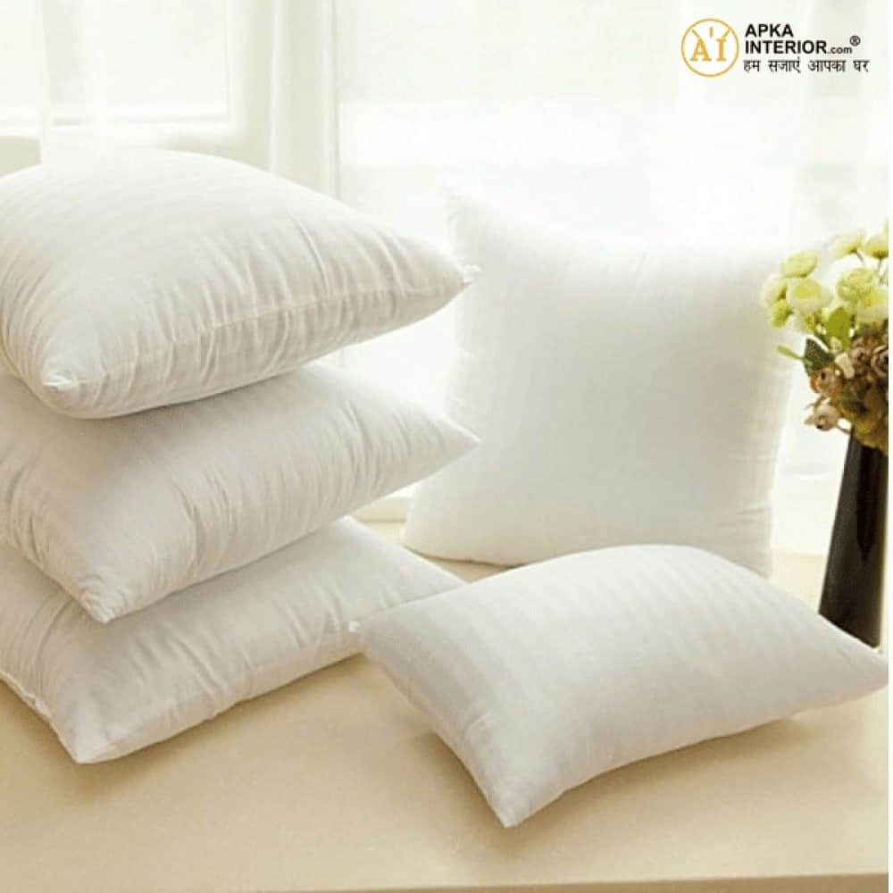 Microfiber Cushion 16 inch x 16 inch Filler, Sofa Cushions Set of 5 - photo