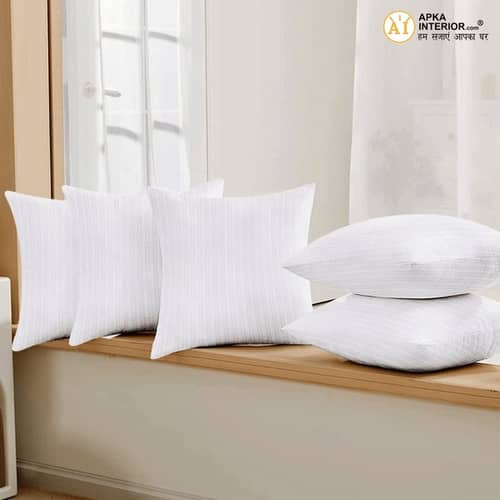 Microfiber Cushion 16 inch x 16 inch Filler, Sofa Cushions Set of 5