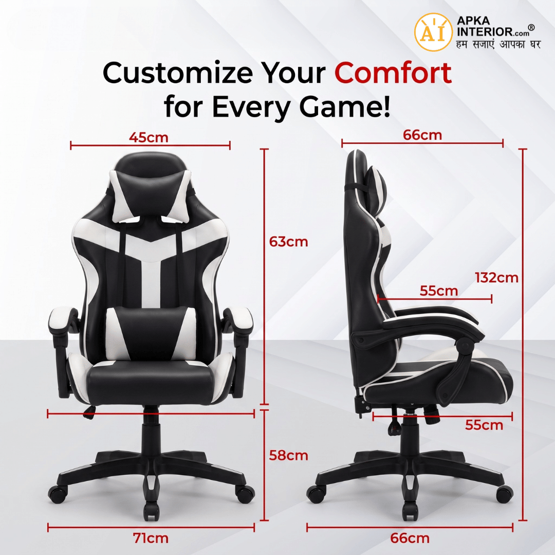 Batman Gaming Chair (Black) - front_view