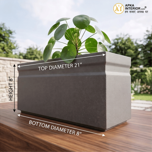 Kwid Window Planter (21x8x8) Inch (Greystone)