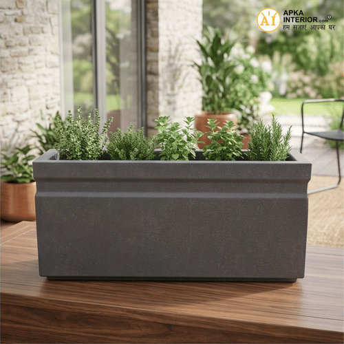 Kwid Window Planter (24x11x11) Inch (Greystone)