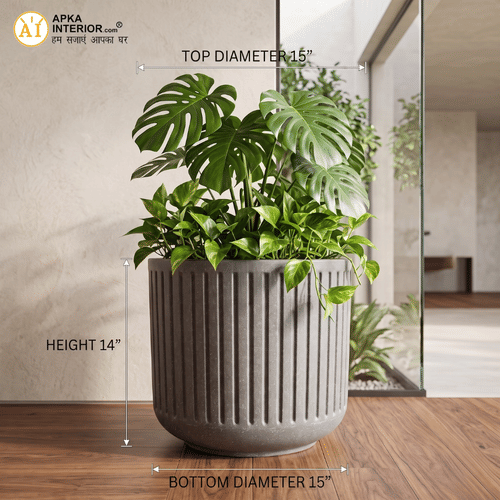 Cosmic Pot Planter (15x15x14) Inch