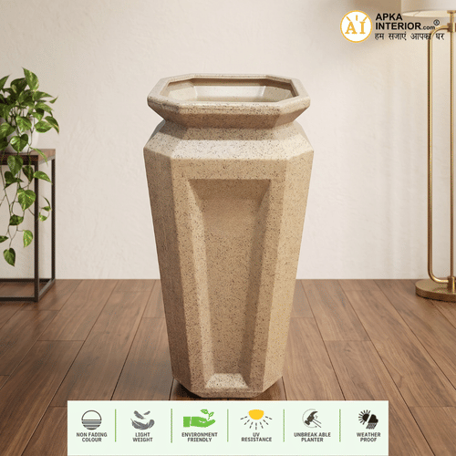 Flora Vase Planter (12x10x24) Inch