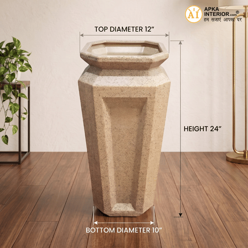 Flora Vase Planter (12x10x24) Inch