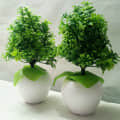 Artificial Green Tree Plant - left_view