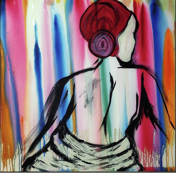 Charmer Women WALL Painting