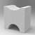 CONCRETE COVER BLOCK - 20-25MM - 500pcs - left_view