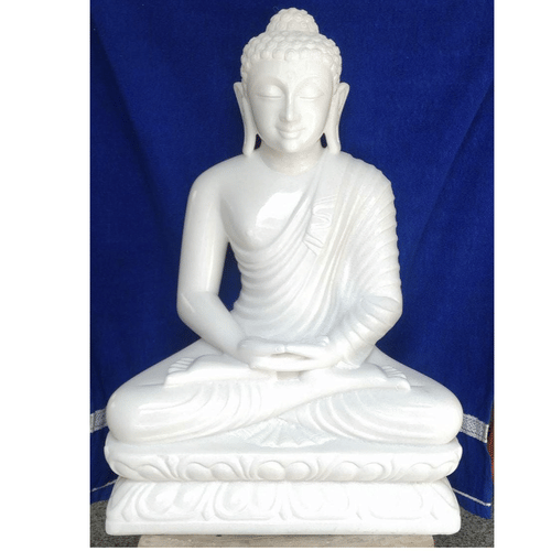 Marble Buddha Sculpture