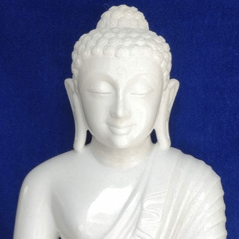 Marble Buddha Sculpture