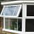 casement window - front_view