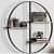 3 Tier Round Wall Shelves - photo