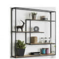 Modern Decorative Floating Wall Shelf - rear_view