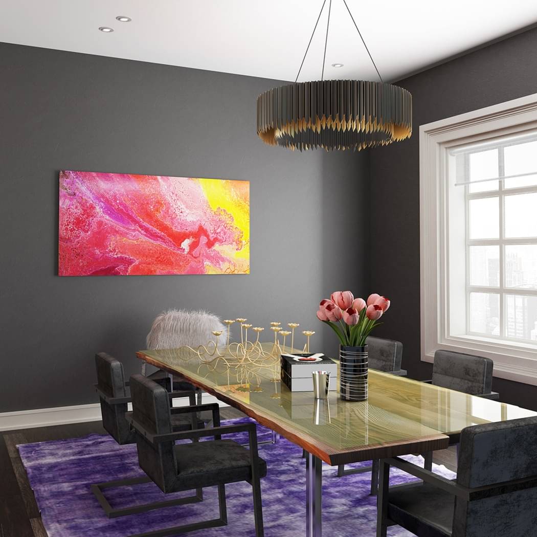 Flow Art  Wall Painting