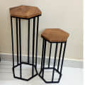 Hexagon Side Table (Set of 2) - photo