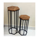 Hexagon Side Table (Set of 2) - front_view