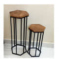 Hexagon Side Table (Set of 2) - top_view
