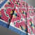 Hand weave Multicolor Rug - top_view