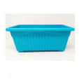 Plastic Plastic Rectangular Flower pots (Set of 3) - front_view