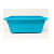 Plastic Plastic Rectangular Flower pots (Set of 3) - front_view