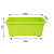 Plastic Rectangular Flower pots (Set of 4) - front_view