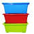 Plastic Rectangular Flower pots (Set of 4) - top_view